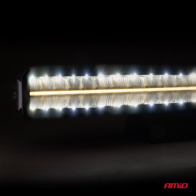 LED BAR AWL73 panel arbejde lampe 240W 6500K 8000lm 107cm 12V 24V AMIO-04214