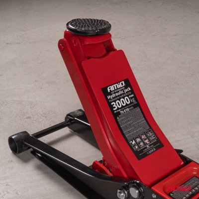 Lavprofil hydraulisk donkraft 3T CE 75/510mm AMIO-04215