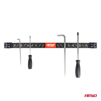 Magnetstrips værktøjsophæng sæt 1x20cm 1x30,5cm 1x46cm AMIO-04263