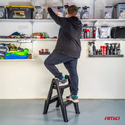 Ladder stool 51,5cm 150kg AMIO-04267