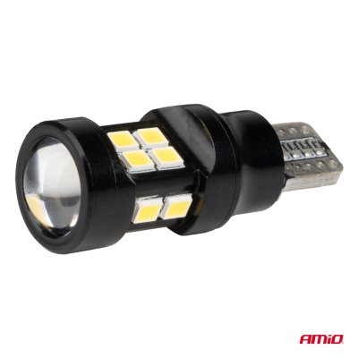 LED pærer CANBUS T15 W16W 15SMD 2835 Hvid 12V 24V AMIO-04245