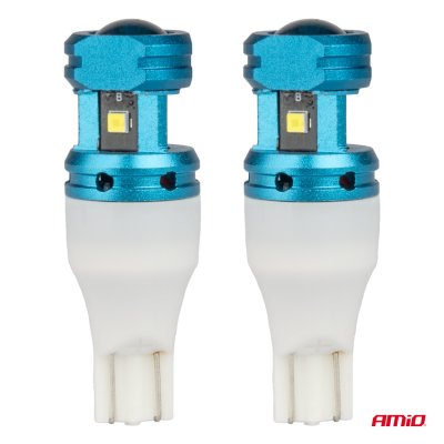 LED CANBUS T15 W16W 4SMD 1860XS Hvide pærer 12V 24V AMIO-04251