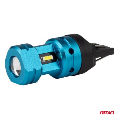 LED CANBUS T20 7443 W21/5W 4SMD 1860 Hvide pærer 12V 24V AMIO-04255