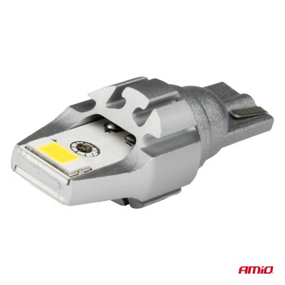 LED CANBUS T15 W16W 2SMD 3570 Hvid 12V 24V pærer AMIO-04257