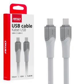 Kabel USB-C TIL TYPE-C 60W 100cm FullLINK model X111 AMIO-04291