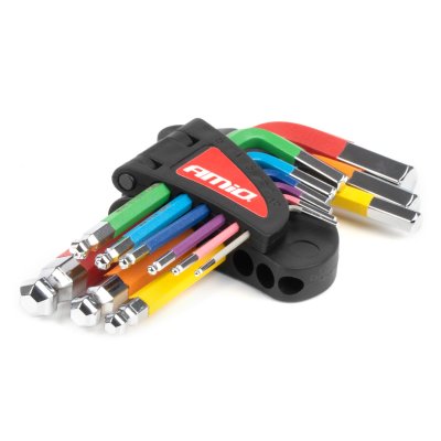 Imbus hexnøgler S2 9 stk AMIO-04298