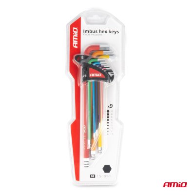 Imbusschlüssel S2 9 stk AMIO-04299
