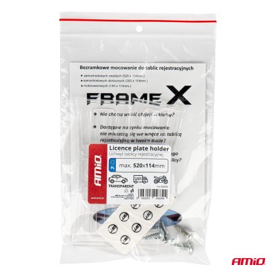 Nummerpladeholder AMIO-04339