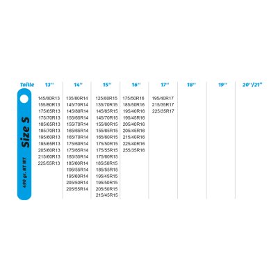 Tekstile sne kæder Isse Easysock S 2stk