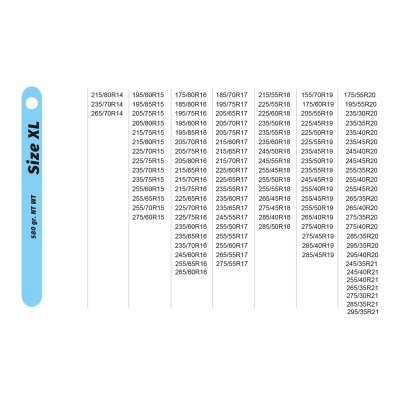 Textile sne kæder Isse Easysock XL 2 stk