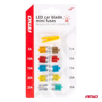 LED Bil standard sikringer AMIO-04340
