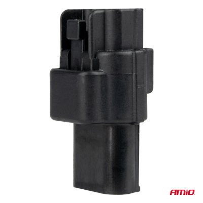 Stik- og sokkel-sæt 3 PIN 2.2mm AMIO-04347