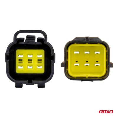 Stikprop og stik sæt 6 PIN 2.2mm AMIO-04349