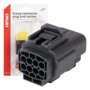 Stikprop og stikdåse sæt 8 PIN 2.2mm AMIO-04350