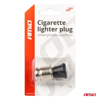 Stik til cigarettænderstikket 12V AMIO-04356