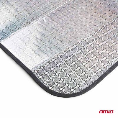 Foldbar laser solskærm 150x80cm AMIO-04375