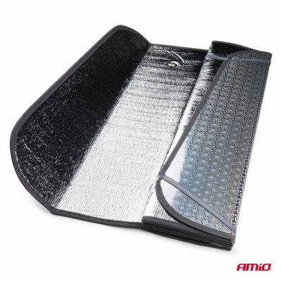 Foldbar laser solskærm 150x80cm AMIO-04375