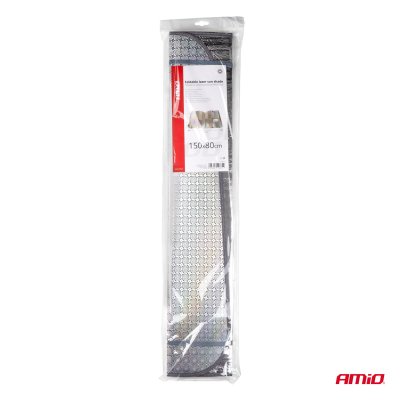 Foldbar laser solskærm 150x80cm AMIO-04375