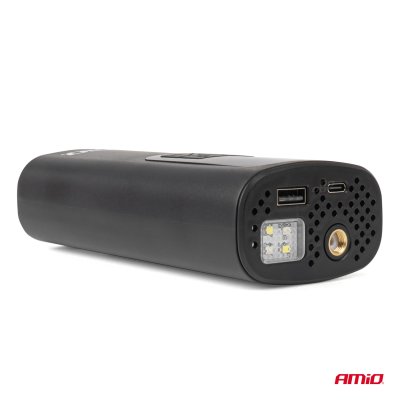 Bærbar luftkompressor LED USB-C 40W AMIO-04377