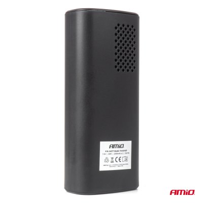Bærbar luftkompressor LED USB-C 40W AMIO-04377