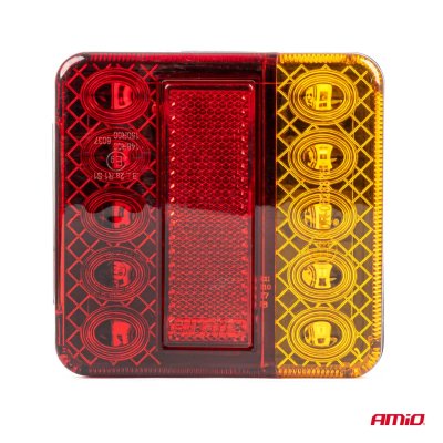 Bagkombination lampe AMIO-04389