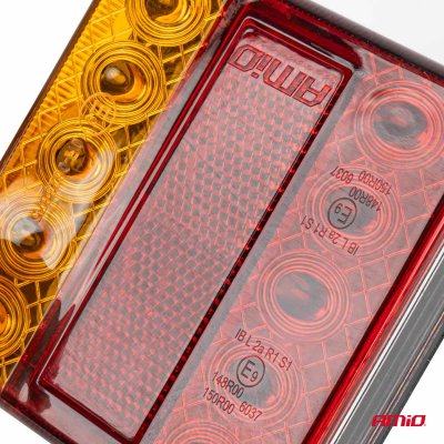 Bagkombination lampe AMIO-04389