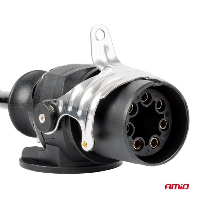 Fjederkabel TIR 2x 7 PIN type EBS 5m 24V AMIO-04383