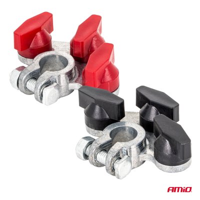 Zink batteriterminaler 800AMP, 2 stk. AMIO-04391