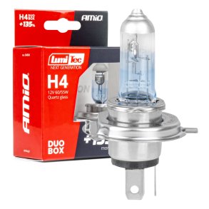 Halogenpærer H4 12V 60/55W LumiTec NEXTE GENERATION +135% DUO AMIO-04404
