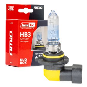 Halogenpærer HB3 12V 60W LumiTec NÆSTE GENERATION +135% DUO AMIO-04406