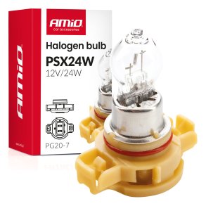 Halogenpære PSX24W PG20-7 12V 24W AMIO-04411
