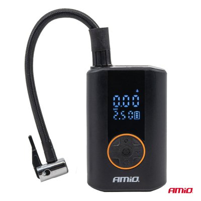 Bærbar luftkompressor LED 40W USB-C ACOMP-25 AMIO-04414
