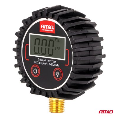 Digital manometer gummi 17 bar AMIO-04463