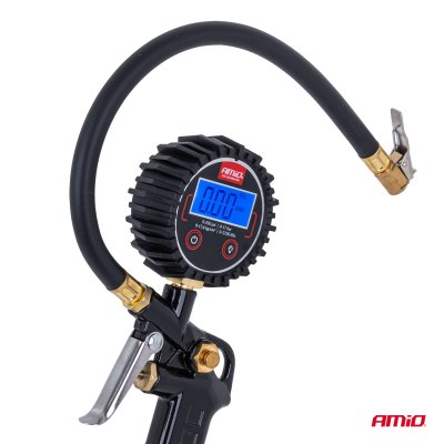 Luftpistol med digitalt manometer 17 bar AMIO-04466