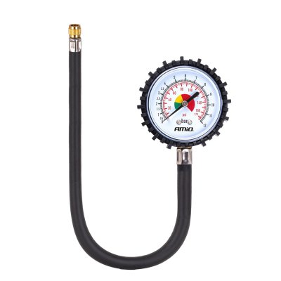 Mekanisk trykmåler med slange 30 cm 12 bar AMIO-04468