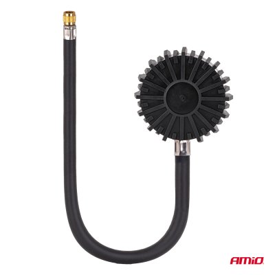 Mekanisk trykmåler med slange 30 cm 12 bar AMIO-04468