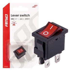 Leverkontakt 6A 250V AMIO-04439