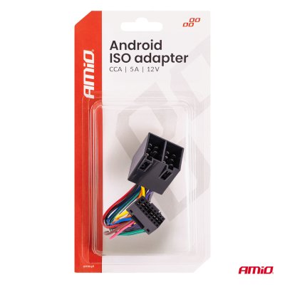 Android ISO-adapter CCA 5A 12V AMIO-04442
