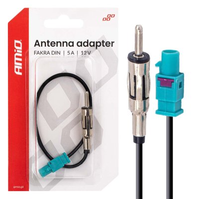 Antenneadapter FAKRA DIN 5A 12V AMIO-04443