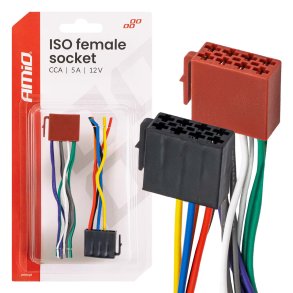 ISO hunstik CCA 5A 12V AMIO-04444
