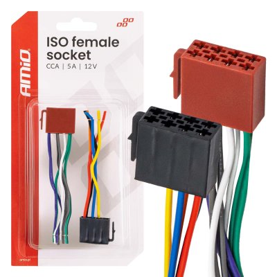 ISO hunstik CCA 5A 12V AMIO-04444
