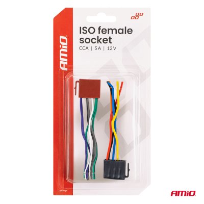 ISO hunstik CCA 5A 12V AMIO-04444