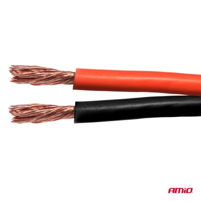CCA højtalerledning 2x0.75mm2 100m 3.75A AMIO-04457