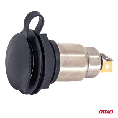Strømforsyningsstik med klap 250W 12V 24V AMIO-04462