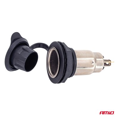 Strømforsyningsstik med klap 250W 12V 24V AMIO-04462