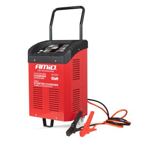 Batterioplader med booststarter max. 40A, 12V, 24V, start 300A, AMIO-04500