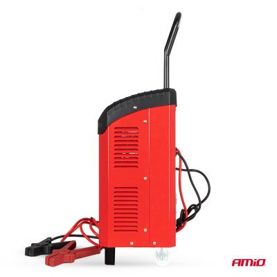 Batterioplader med booststarter max. 40A, 12V, 24V, start 300A, AMIO-04500
