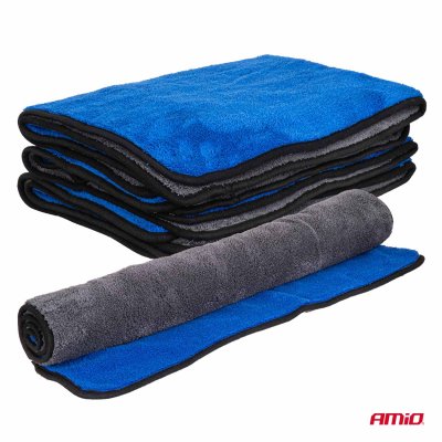 Mikrofiber håndklæde sæt 800gsm 60x90cm 3 stk. AMIO-04487