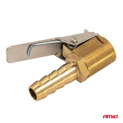Zinklegering Dækopblæsningsstik 8 mm AMIO-04494