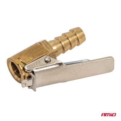 Zinklegering Dækopblæsningsstik 8 mm AMIO-04494